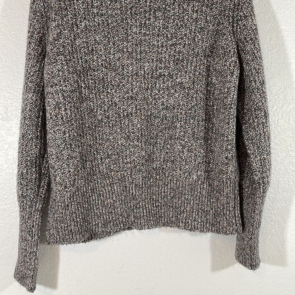 MARLED REUNITED CLOTHING Button Front Brown Knit Cardigan Sweater Women XL - Picture 7 of 9